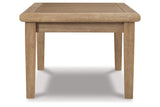 Gerianne Grayish Brown Coffee Table by Ashley at Eve Furniture