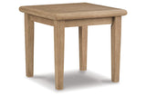 Gerianne Grayish Brown End Table by Ashley at Eve Furniture