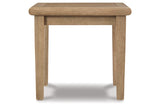 Gerianne Grayish Brown End Table by Ashley at Eve Furniture