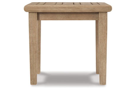Gerianne Grayish Brown End Table by Ashley at Eve Furniture