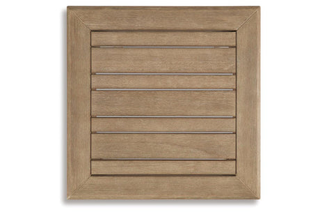 Gerianne Grayish Brown End Table by Ashley at Eve Furniture