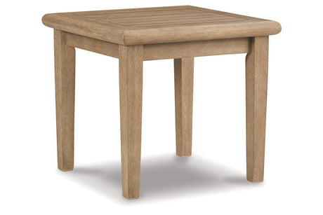 Gerianne Grayish Brown End Table by Ashley at Eve Furniture