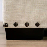 Germaine Ivory Stationary Sofa & Loveseat by Furniture of America at Eve Furniture