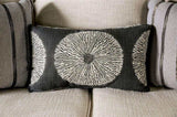 Germaine Ivory Stationary Sofa & Loveseat by Furniture of America at Eve Furniture