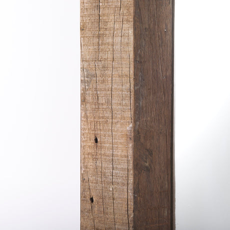 Gerome Brown Wooden Floor Mirror by Mercana at Eve Furniture