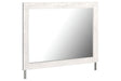 Gerridan White/Gray Bedroom Mirror (Mirror Only) by Ashley at Eve Furniture