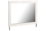 Gerridan White/Gray Bedroom Mirror (Mirror Only) by Ashley at Eve Furniture
