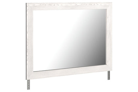Gerridan White/Gray Bedroom Mirror (Mirror Only) by Ashley at Eve Furniture
