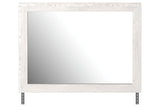 Gerridan White/Gray Bedroom Mirror (Mirror Only) by Ashley at Eve Furniture