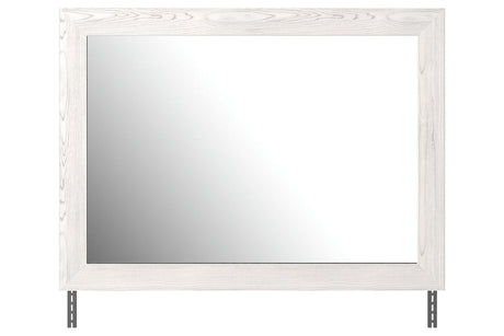 Gerridan White/Gray Bedroom Mirror (Mirror Only) by Ashley at Eve Furniture