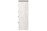 Gerridan White/Gray Chest of Drawers by Ashley at Eve Furniture