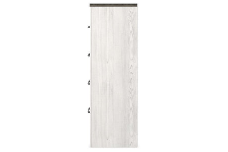 Gerridan White/Gray Chest of Drawers by Ashley at Eve Furniture