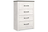 Gerridan White/Gray Chest of Drawers by Ashley at Eve Furniture