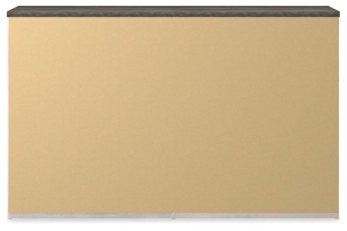 Gerridan White/Gray Dresser by Ashley at Eve Furniture