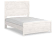 Gerridan White/Gray Full Panel Bed by Ashley at Eve Furniture