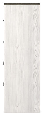 Gerridan White/Gray LED Panel Bedroom Set by Ashley at Eve Furniture