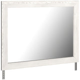 Gerridan White/Gray LED Panel Bedroom Set by Ashley at Eve Furniture