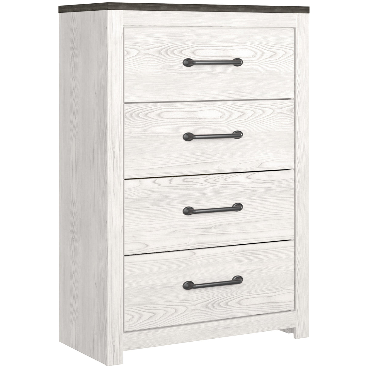 Gerridan White/Gray LED Panel Bedroom Set by Ashley at Eve Furniture