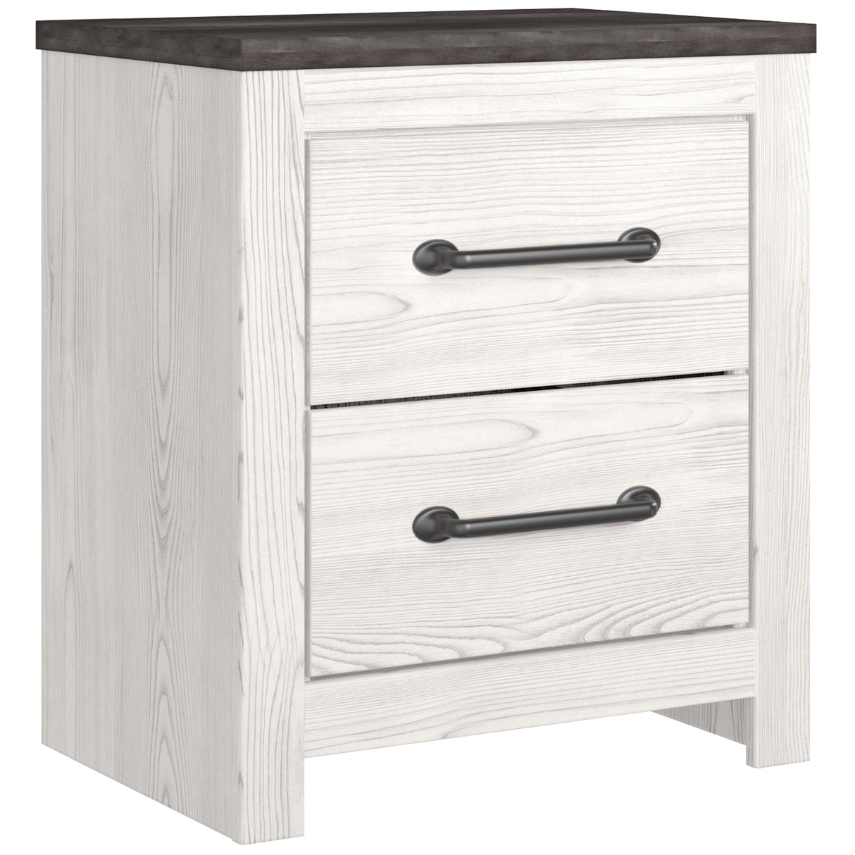 Gerridan White/Gray LED Panel Bedroom Set by Ashley at Eve Furniture