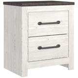 Gerridan White/Gray LED Panel Bedroom Set by Ashley at Eve Furniture