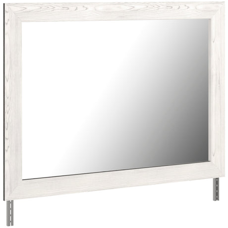 Gerridan White/Gray LED Panel Bedroom Set by Ashley at Eve Furniture