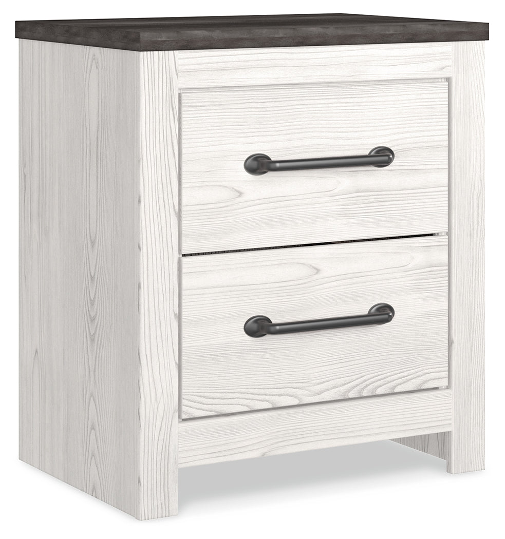 Gerridan White/Gray Panel Bedroom Set by Ashley at Eve Furniture