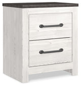 Gerridan White/Gray Panel Bedroom Set by Ashley at Eve Furniture