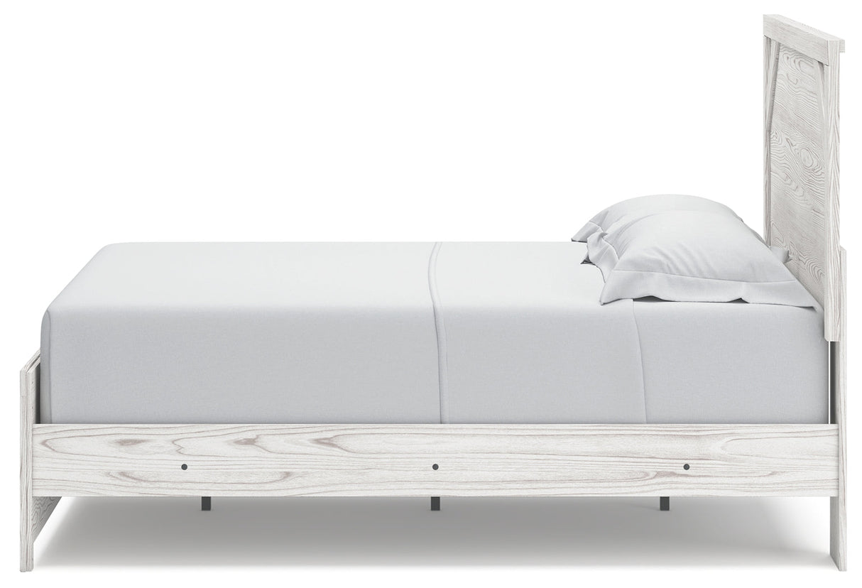 Gerridan White/Gray Panel Bedroom Set by Ashley at Eve Furniture