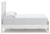 Gerridan White/Gray Panel Bedroom Set by Ashley at Eve Furniture