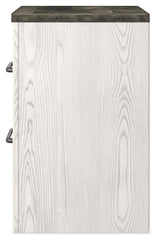 Gerridan White/Gray Panel Bedroom Set by Ashley at Eve Furniture