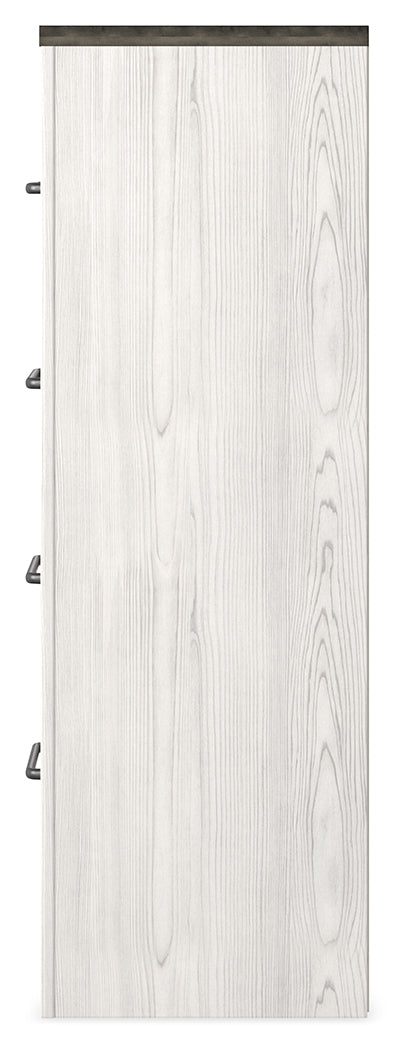 Gerridan White/Gray Panel Bedroom Set by Ashley at Eve Furniture