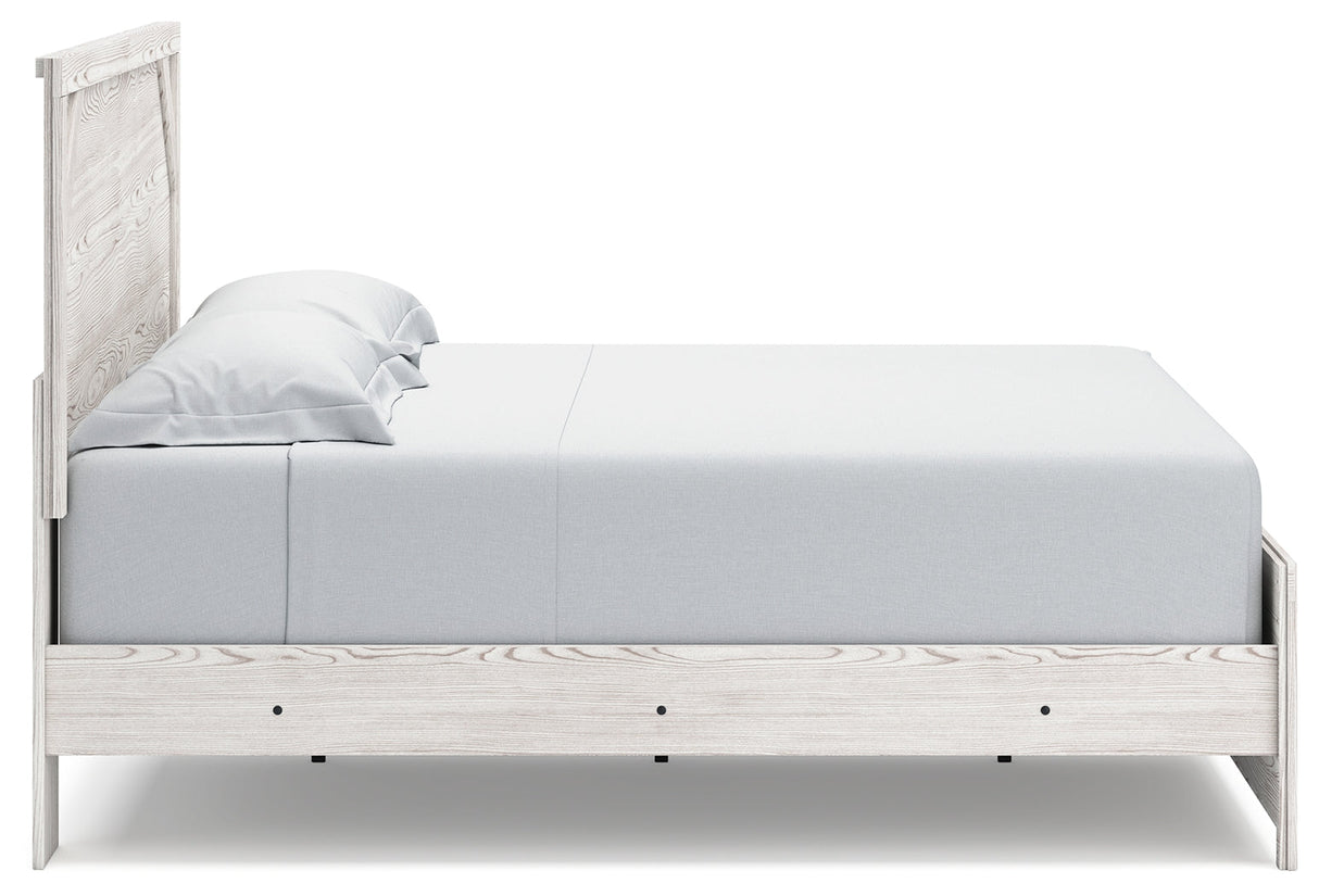 Gerridan White/Gray Panel Bedroom Set by Ashley at Eve Furniture