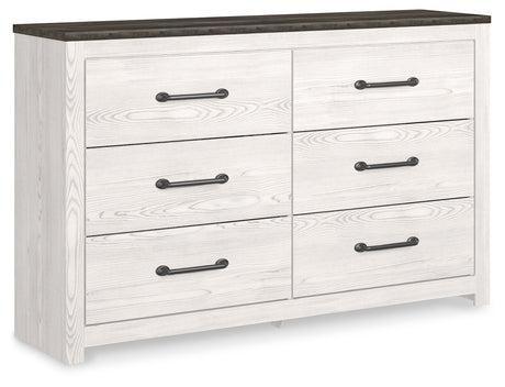 Gerridan White/Gray Panel Bedroom Set by Ashley at Eve Furniture