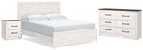 Gerridan White/Gray Panel Bedroom Set by Ashley at Eve Furniture