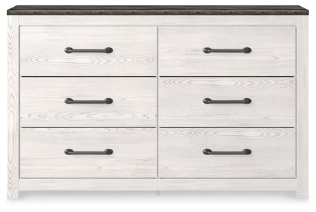 Gerridan White/Gray Panel Bedroom Set by Ashley at Eve Furniture
