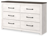 Gerridan White/Gray Panel Bedroom Set by Ashley at Eve Furniture
