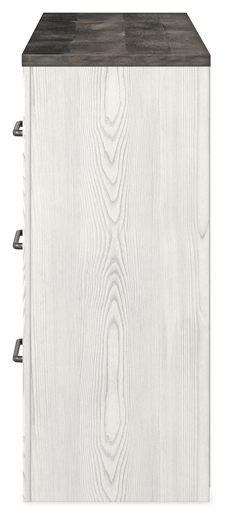 Gerridan White/Gray Panel Bedroom Set by Ashley at Eve Furniture