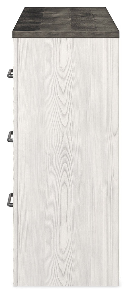 Gerridan White/Gray Panel Bedroom Set by Ashley at Eve Furniture