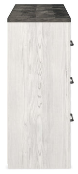 Gerridan White/Gray Panel Bedroom Set by Ashley at Eve Furniture