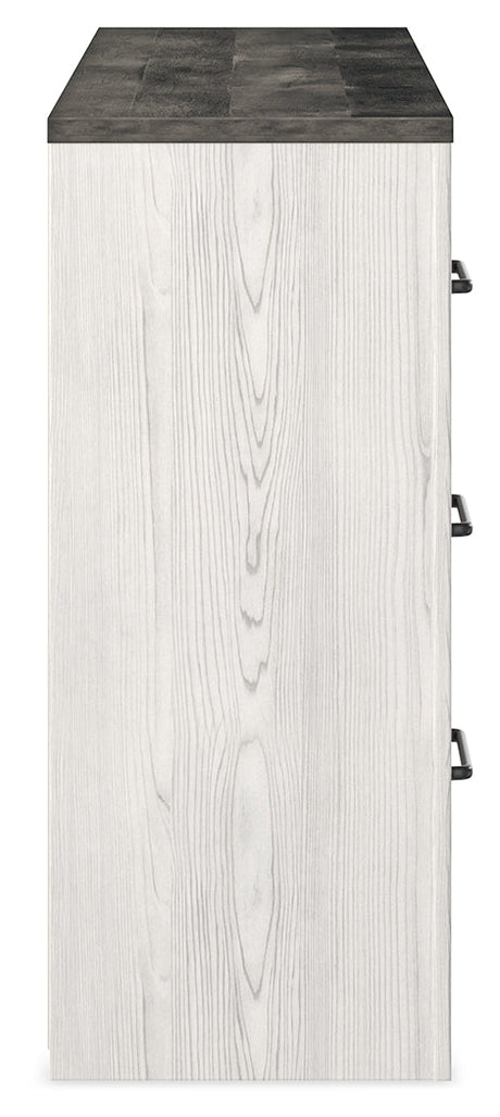 Gerridan White/Gray Panel Bedroom Set by Ashley at Eve Furniture