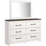Gerridan White/Gray Panel Bedroom Set by Ashley at Eve Furniture