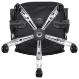 Gerta Black/Chrome Office Chair with Mesh Backrest by Coaster at Eve Furniture