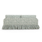 Gertrude 90" Floral Performance Linen Weave Sofa by TOV Furniture at Eve Furniture