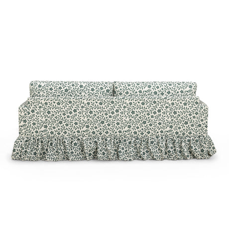 Gertrude 90" Floral Performance Linen Weave Sofa by TOV Furniture at Eve Furniture