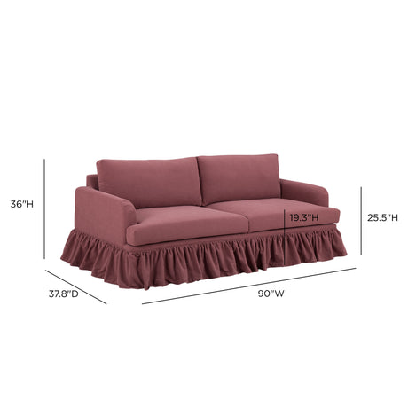 Gertrude Upcycled Performance Fabric Sofa by TOV Furniture at Eve Furniture