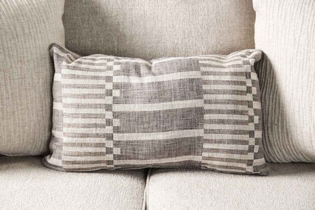 Gervais Taupe Oversized Sofa by Furniture of America at Eve Furniture