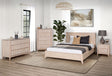 Gervais White Wash 4-Piece Queen Bedroom Set by Furniture of America at Eve Furniture