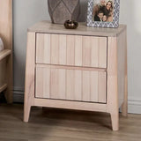 Gervais White Wash 3-Piece Queen Bedroom Set by Furniture of America at Eve Furniture