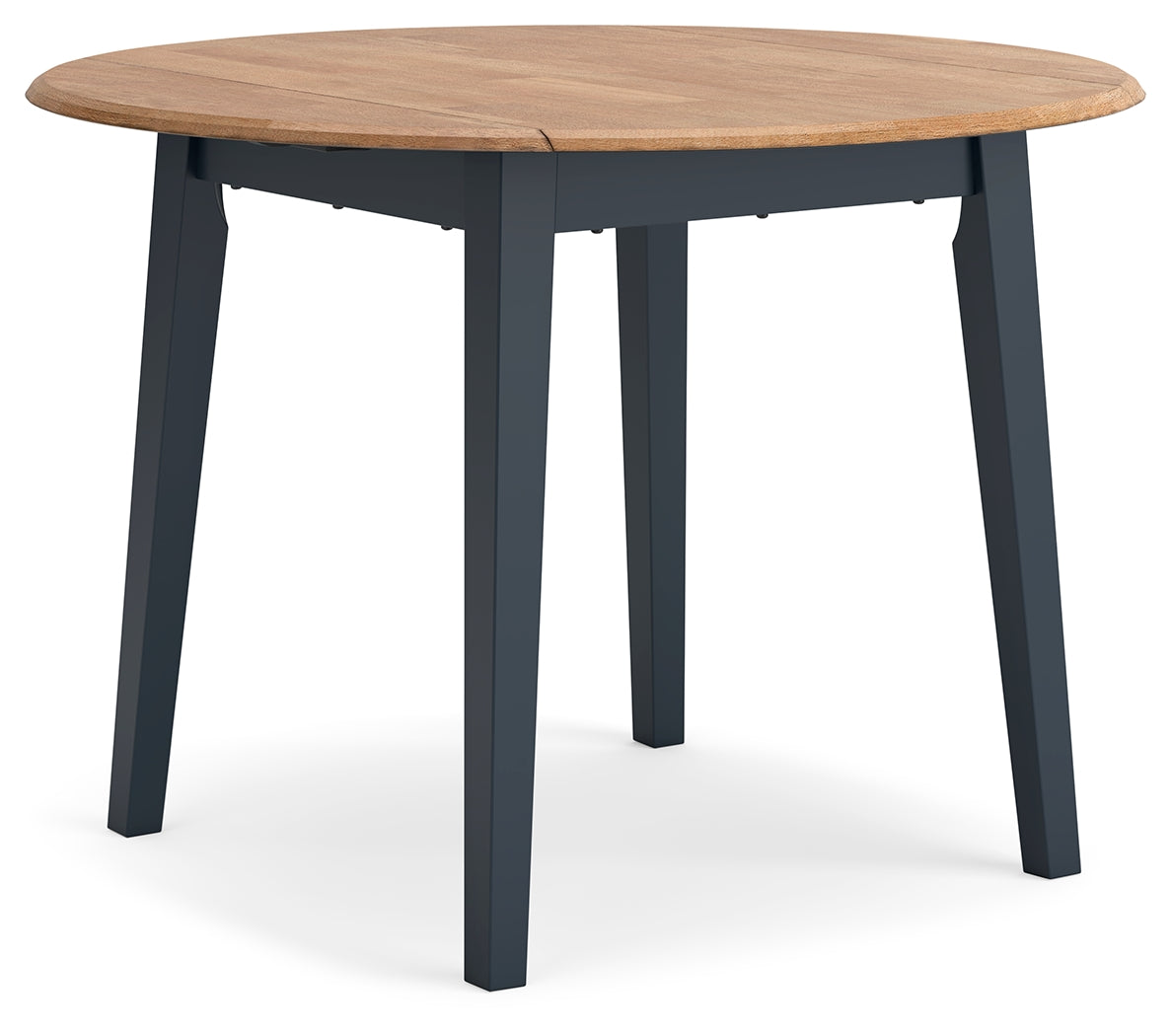 Gesthaven Natural/Blue Dining Drop Leaf Table