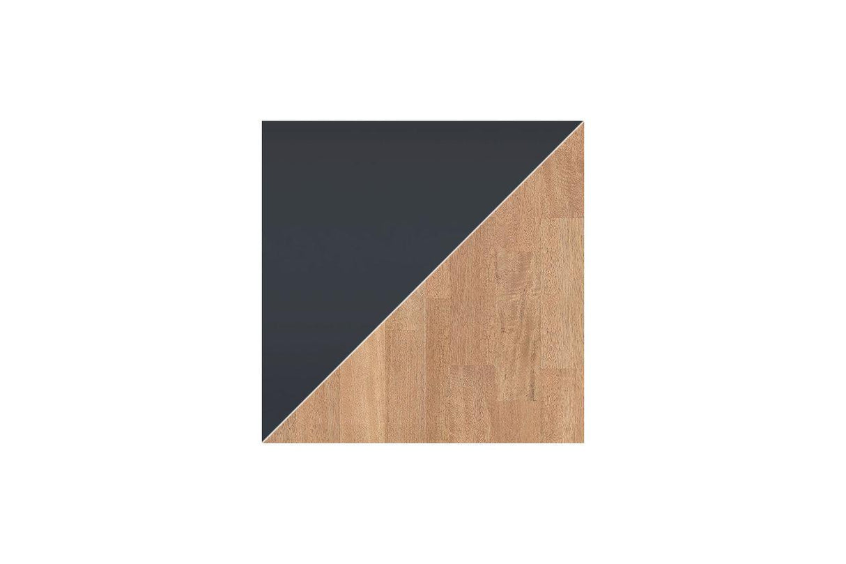 Gesthaven Natural/Blue Dining Table and 2 Chairs by Ashley at Eve Furniture